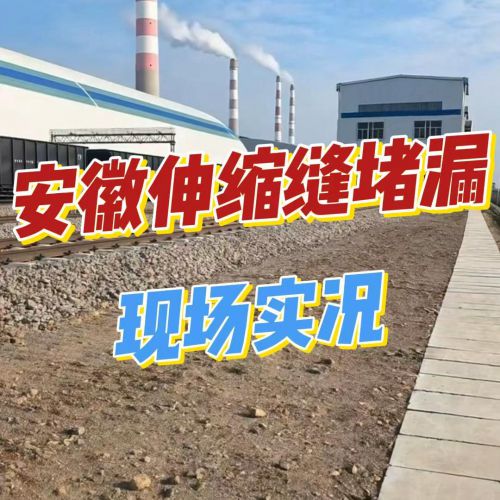 安徽卸煤场输煤廊道伸缩缝堵漏